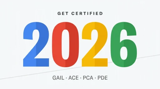 Free Google Cloud Training 2026 featured image with bold typographic year and certification tracks